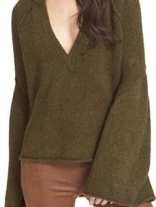 Free People Lovely Lines Bell Sleeve Sweater